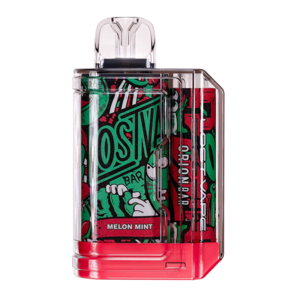 Melon Mint Lost Vape Orion Bar 7500 - Black Coral